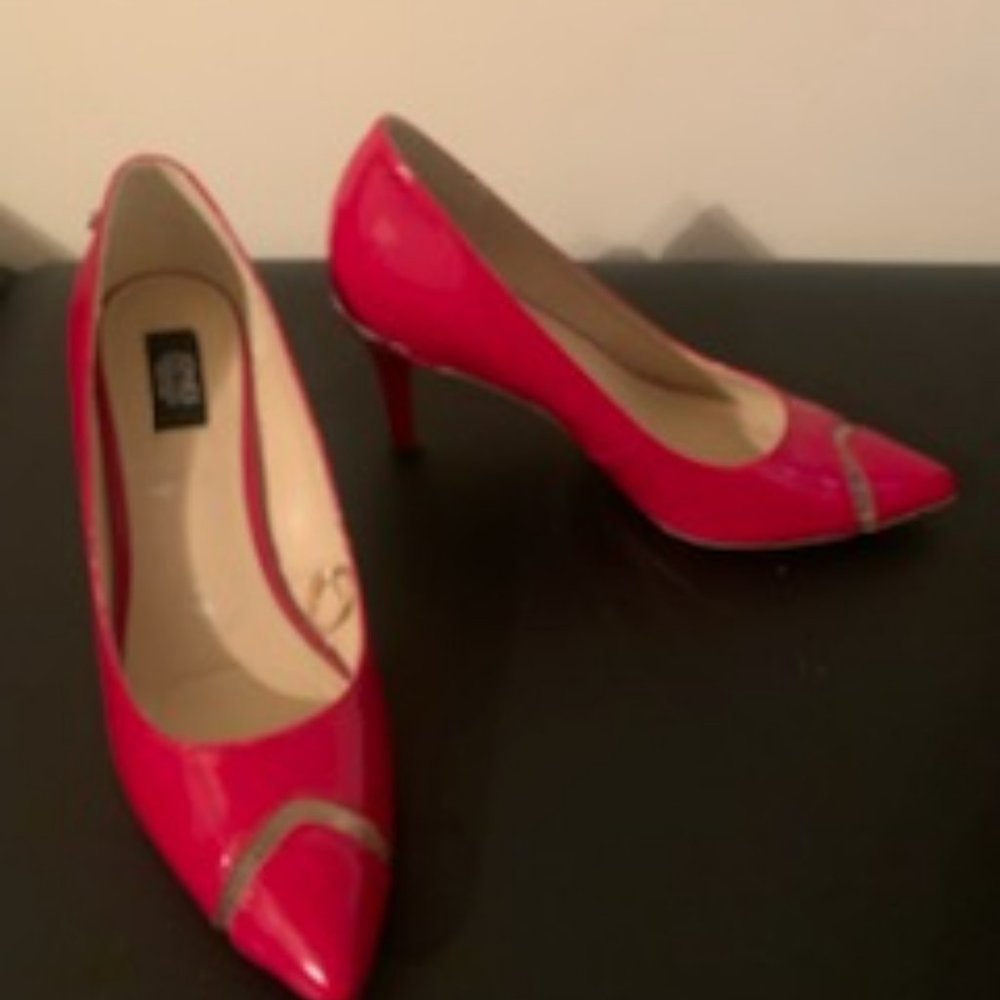 Red patent leather pumps  - Jones New York size 8.5